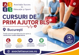 Curs de prim ajutor BLS - Asociatia Succes in Educatie si Sport, Bucuresti si Ilfov